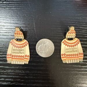 Festive Sweater Earrings